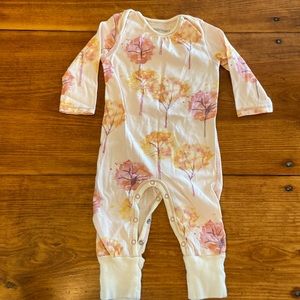 Burts bees baby romper. 0-3 months